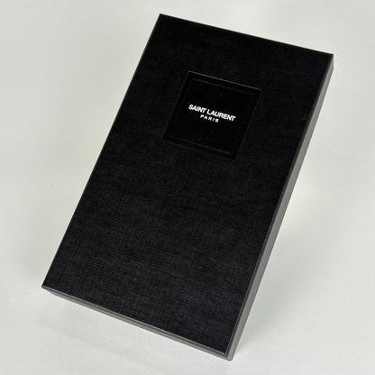 Saint Laurent Logo Bifold Wallet Leather Pink — view 8