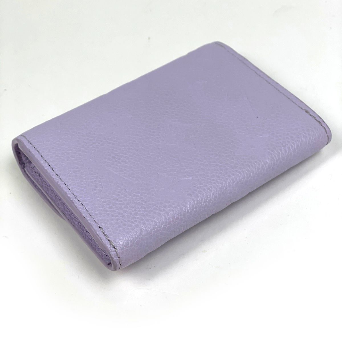 Louis Vuitton Porte-Monnaie Rosalie Card Case Coin Monogram Empreinte Lilac — view 2