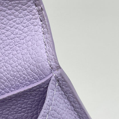 Louis Vuitton Porte-Monnaie Rosalie Card Case Coin Monogram Empreinte Lilac — view 4