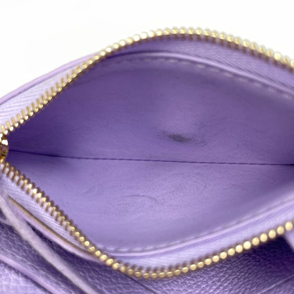 Louis Vuitton Porte-Monnaie Rosalie Card Case Coin Monogram Empreinte Lilac — view 7