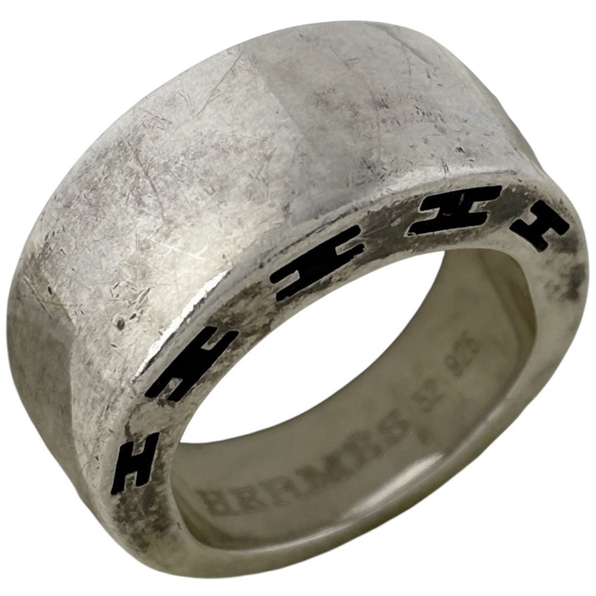 Hermes Curarte Ring 925 Sterling Silver