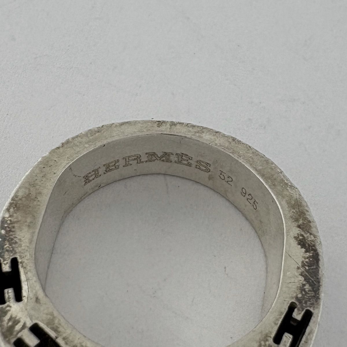 Hermes Curarte Ring 925 Sterling Silver — view 5