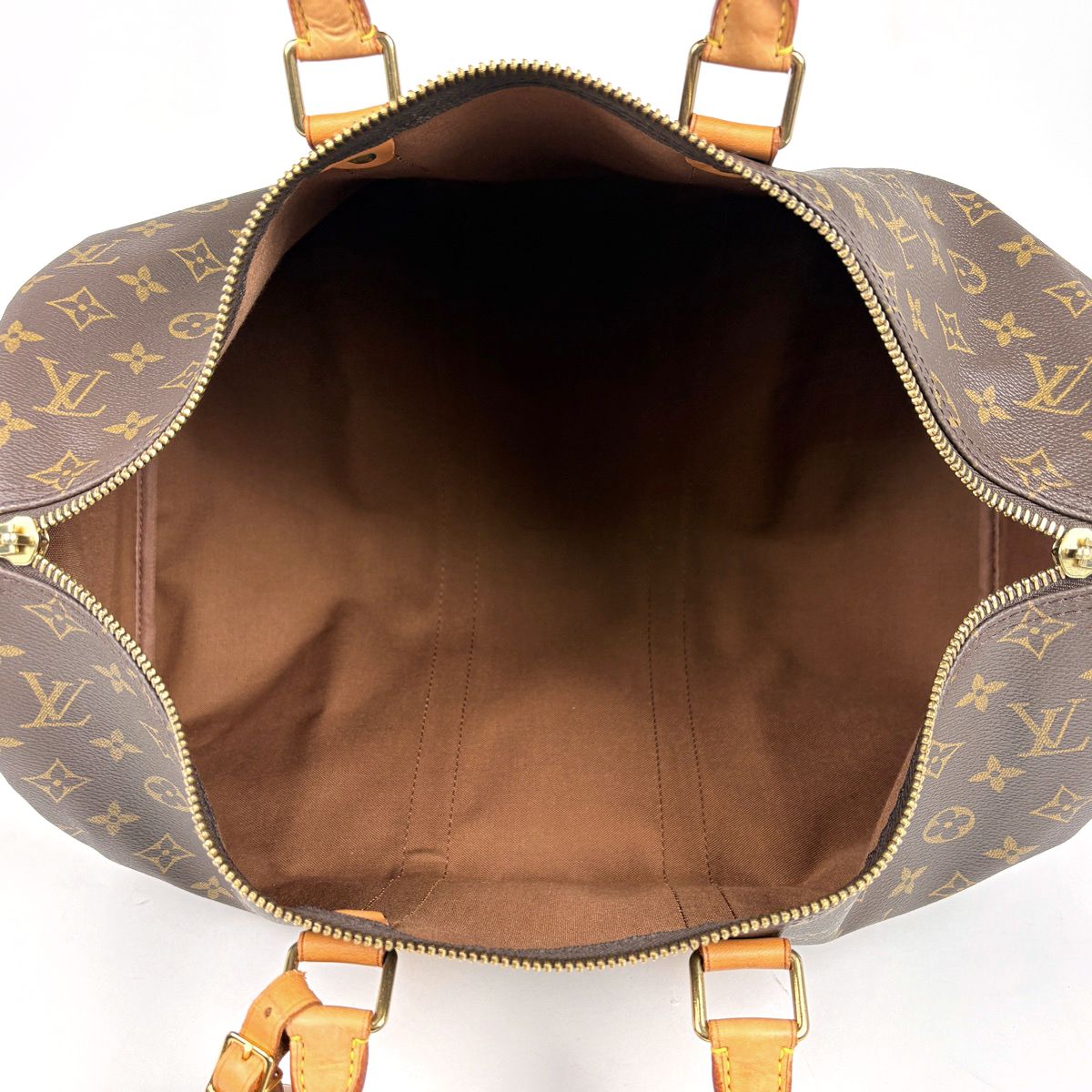 Louis Vuitton Keepall 45 Boston Bag Monogram Brown — view 8