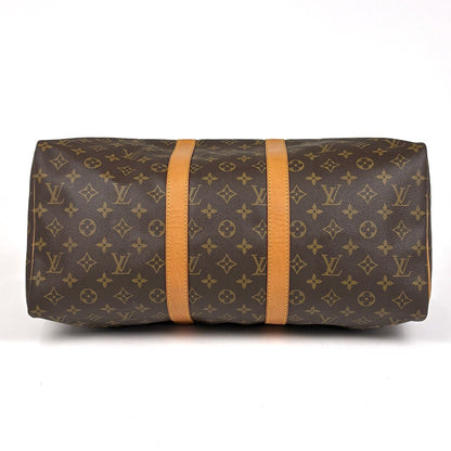 Louis Vuitton Keepall 45 Boston Bag Monogram Brown — view 2