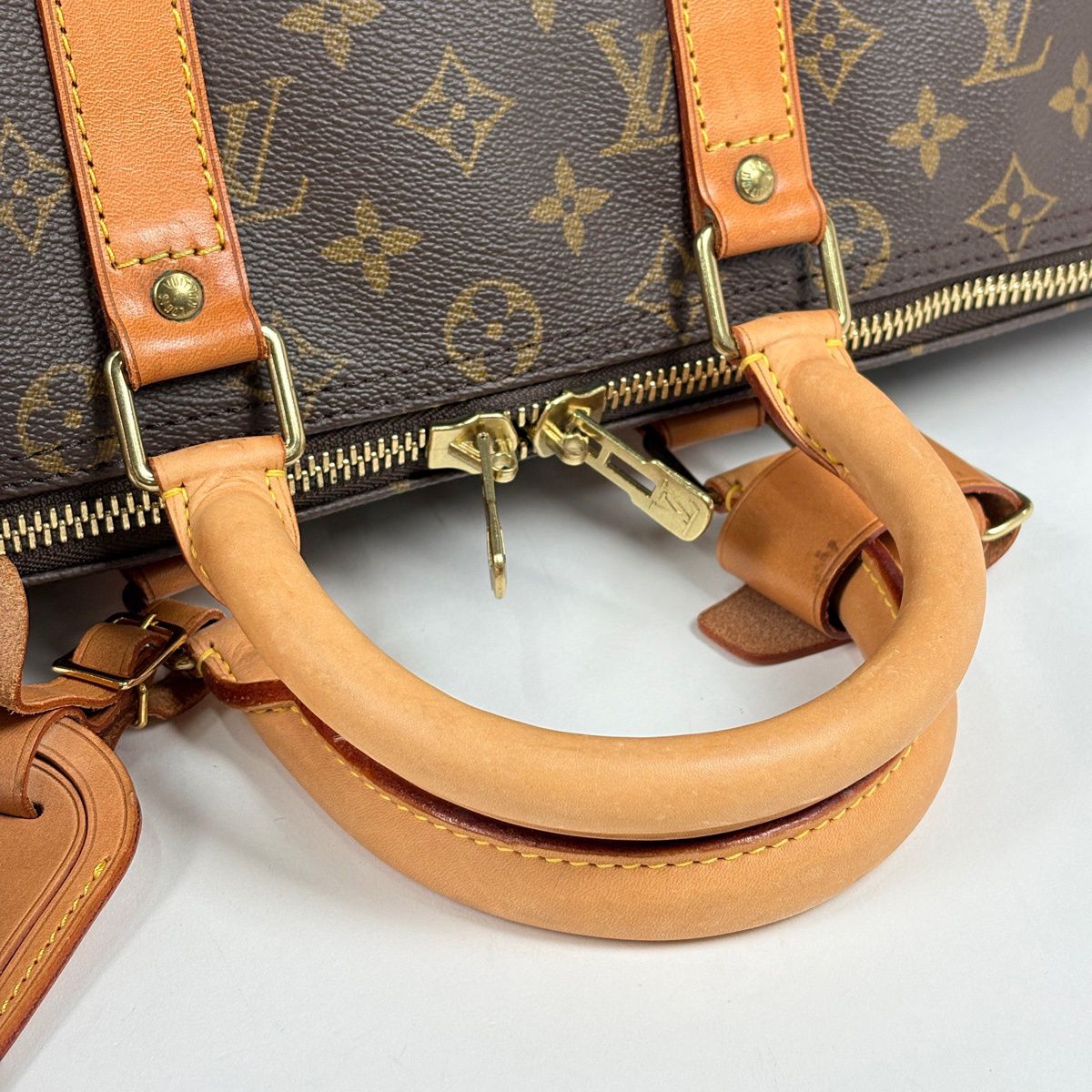 Louis Vuitton Keepall 45 Boston Bag Monogram Brown — view 7