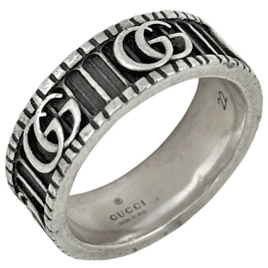 Gucci Double Wide Ring 925 Sterling Silver
