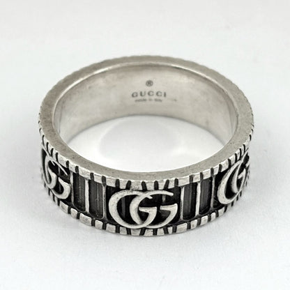 Gucci Double Wide Ring 925 Sterling Silver — view 2