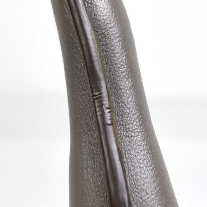 Prada Logo Handbag 2-Way Leather Gray — view 6