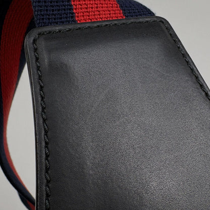 Gucci GG Pattern Belt Bag Soft Supreme Black — view 5