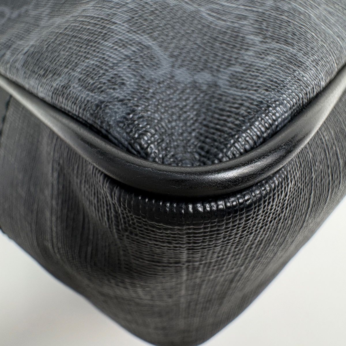 Gucci GG Pattern Belt Bag Soft Supreme Black — view 3