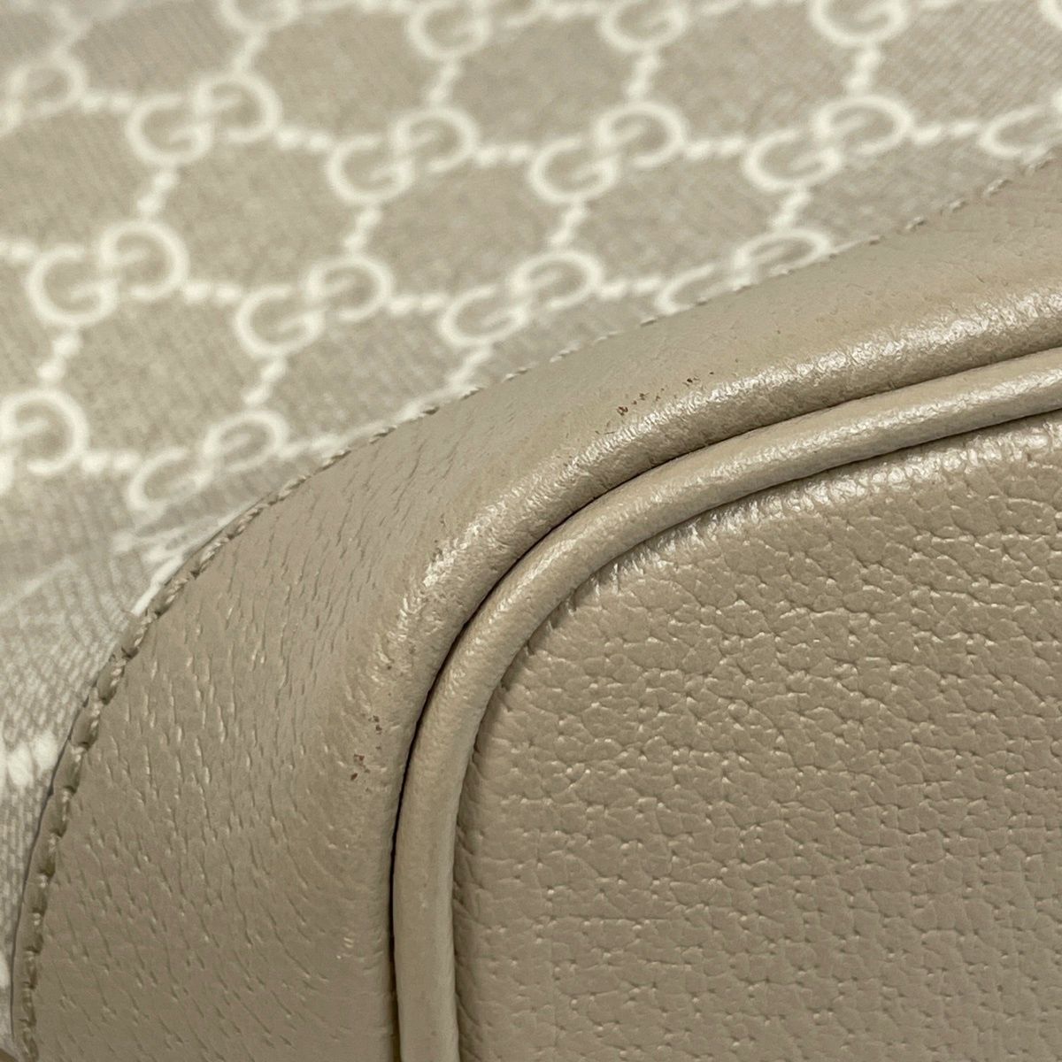 Gucci Ophidia Small Tote Sherry Line Web GG Supreme Beige — view 3