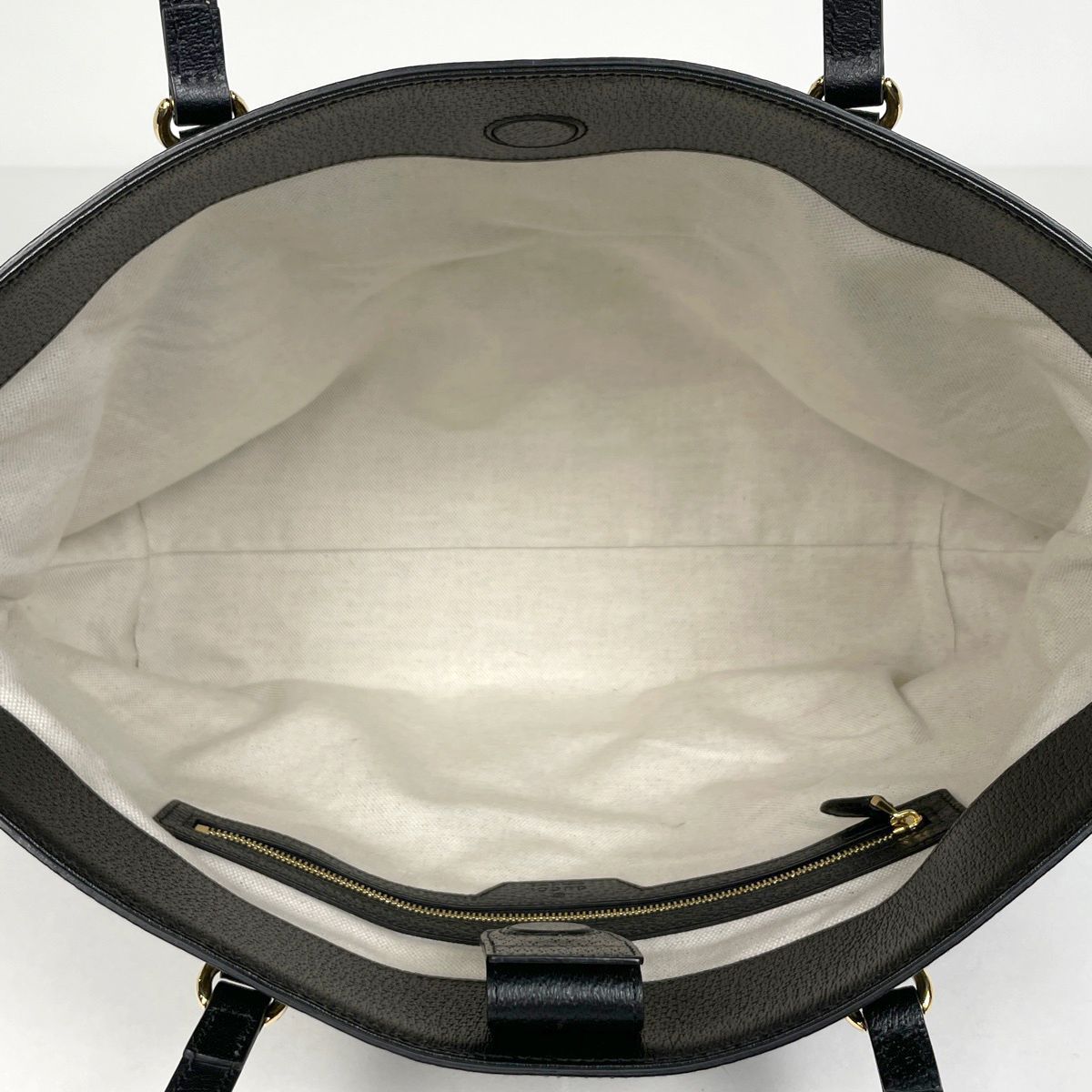 Gucci GG Pattern Tote Denim Black — view 6