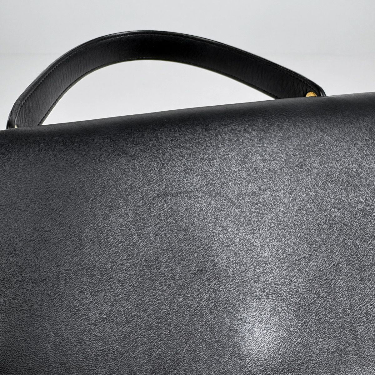 Celine Belt Bag Mini 2-Way Leather White Navy — view 6