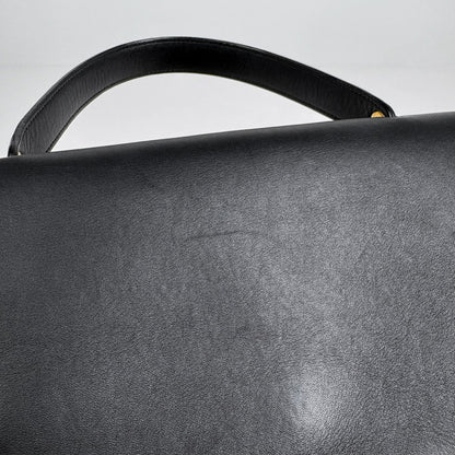 Celine Belt Bag Mini 2-Way Leather White Navy — view 6