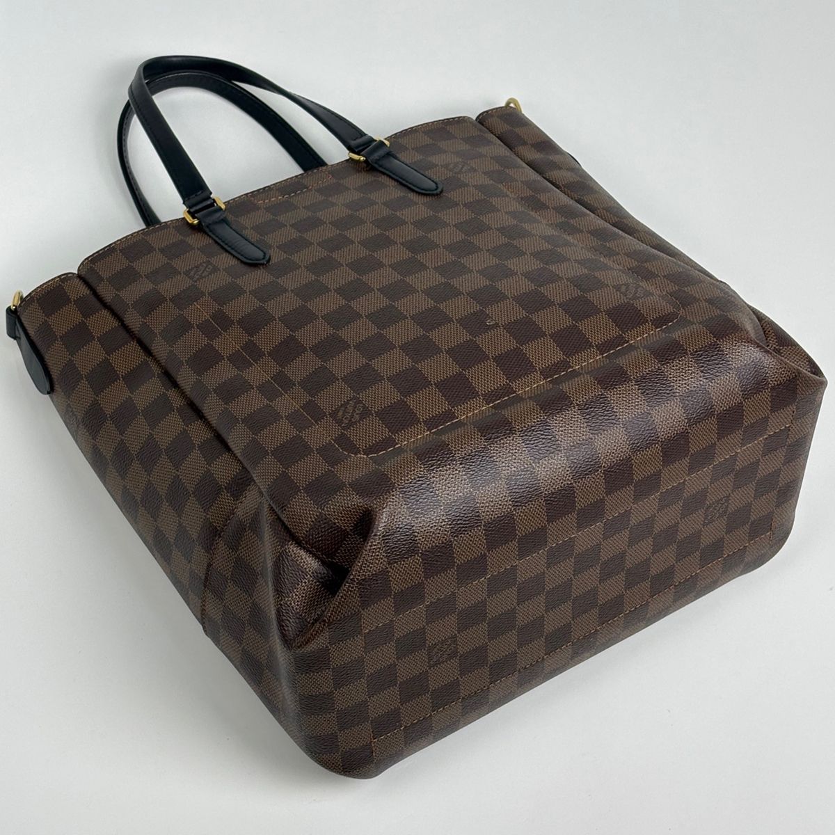 Louis Vuitton Belmont Nvmm 2-Way Tote Damier Brown — view 2