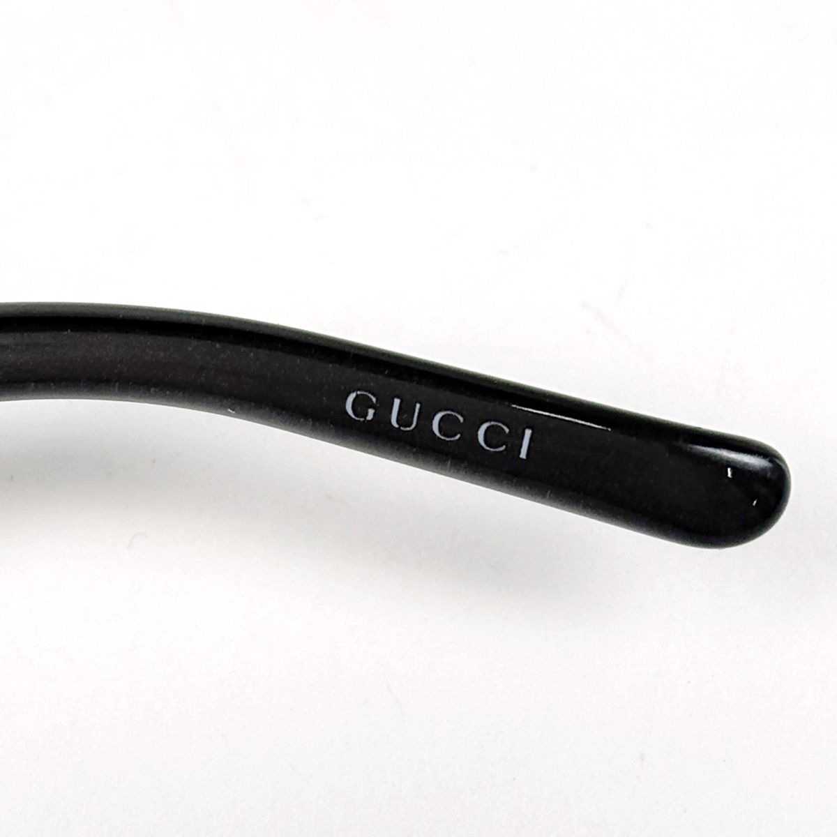 Gucci GG Logo Gradient Sunglasses Eyewear Acetate Black — view 4