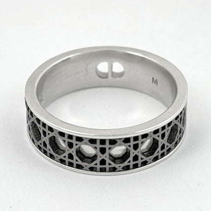 Dior Cannage Ring 925 Sterling Silver — view 2