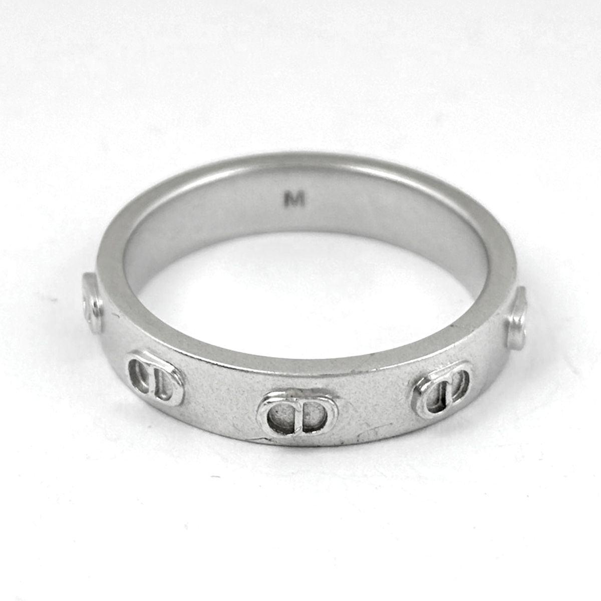 Dior Logo Ring CD 925 Sterling Silver — view 4