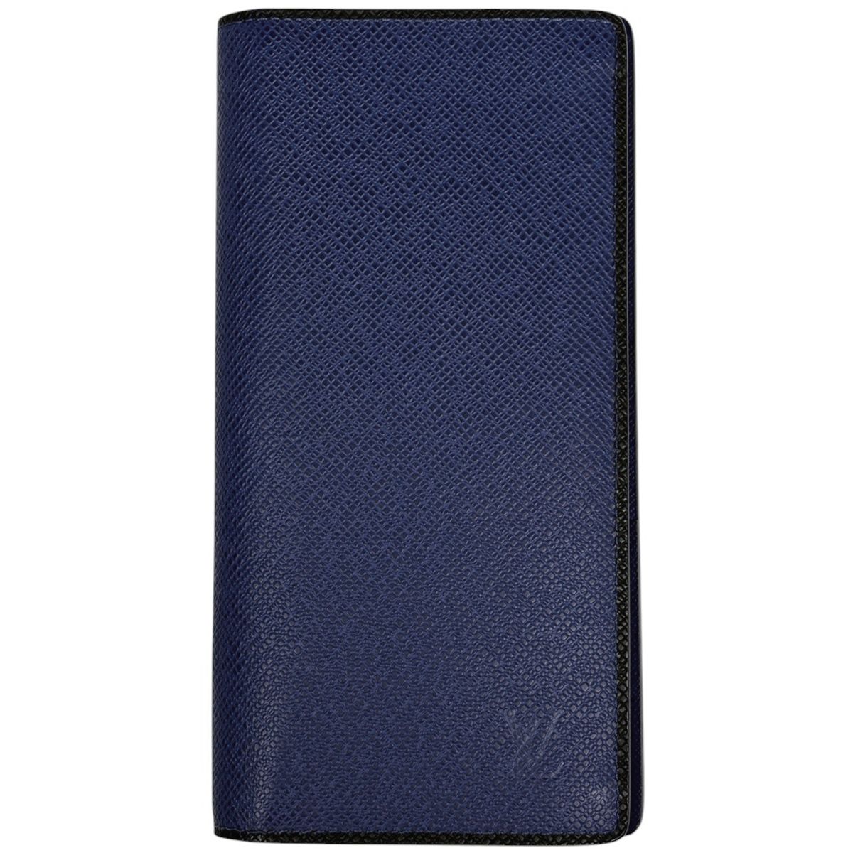 Louis Vuitton Portefeuille Brazza Wallet Taiga Cobalt