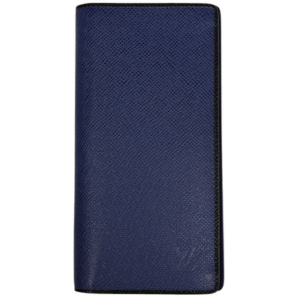 Louis Vuitton Portefeuille Brazza Wallet Taiga Cobalt