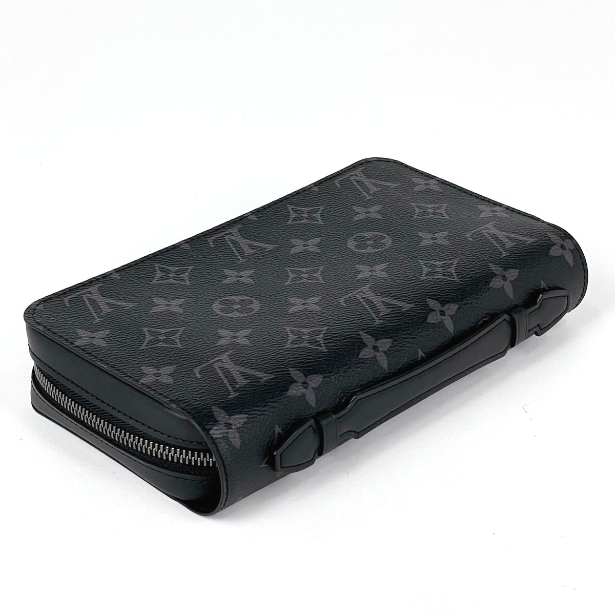 Louis Vuitton Zippy XL Zip Around Wallet Monogram Eclipse Noir — view 2