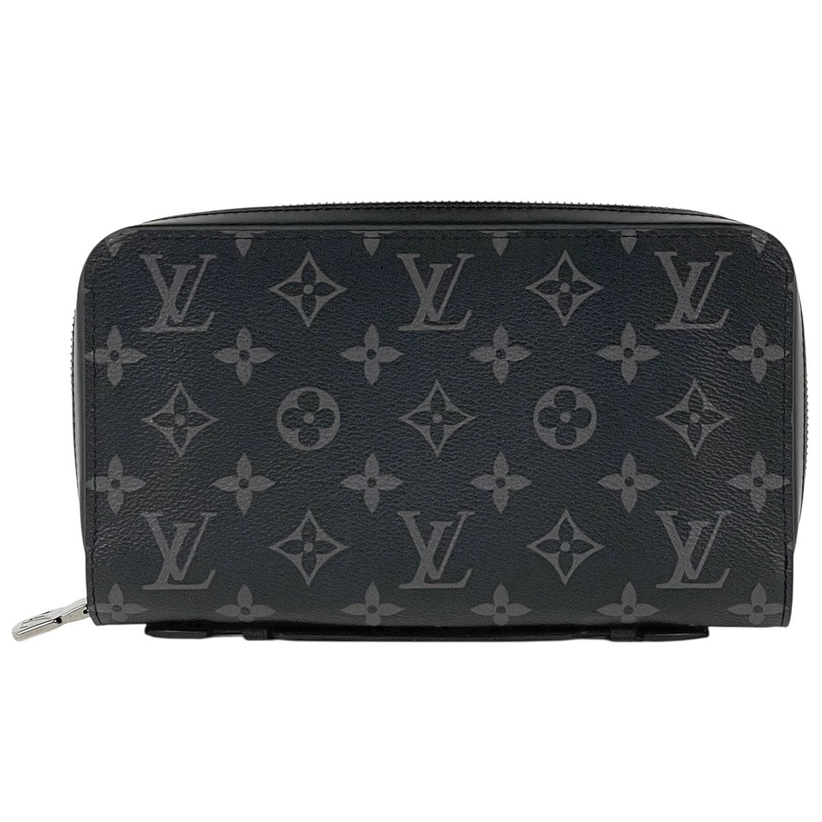 Louis Vuitton Zippy XL Zip Around Wallet Monogram Eclipse Noir