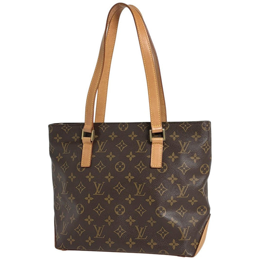 Louis Vuitton Cabas Piano Shoulder Bag Tote Monogram Brown