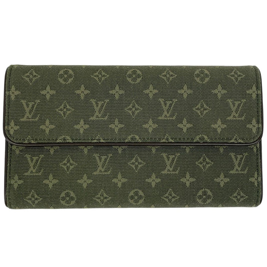 Louis Vuitton Porte Tresor International Trifold Wallet Monogram Mini Khaki