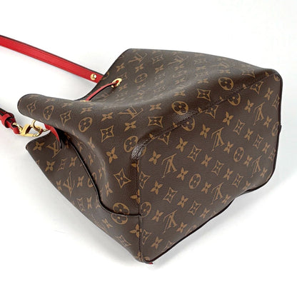 Louis Vuitton Neo Noe Drawstring Shoulder Crossbody Bag Monogram Coquelicot — view 2
