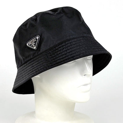 Prada Bucket Hat Re-Nylon Hat Nylon Black — view 5