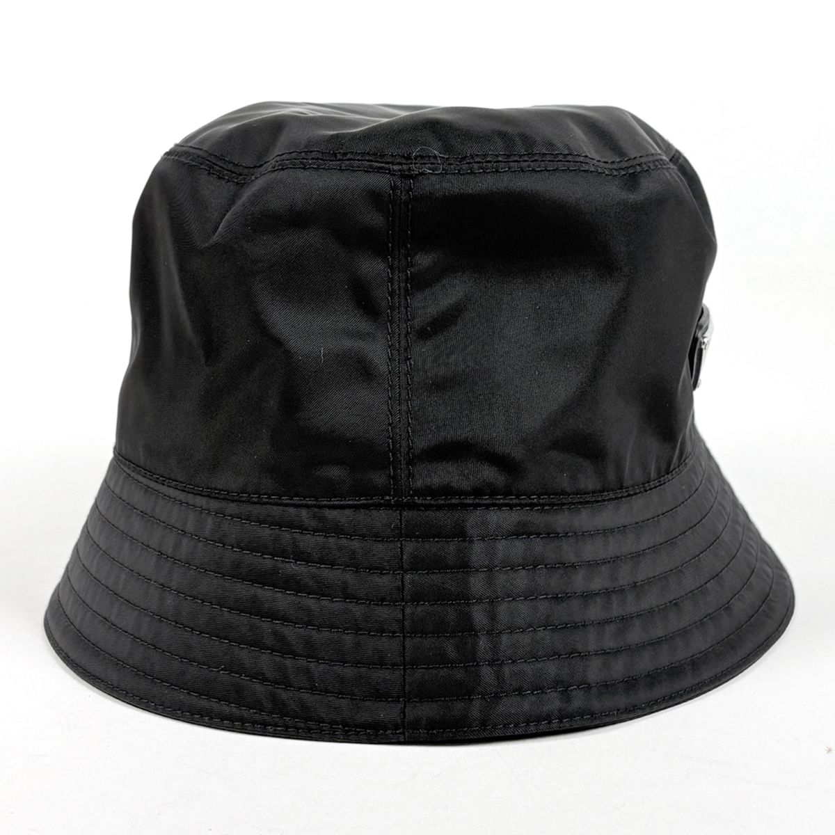 Prada Bucket Hat Re-Nylon Hat Nylon Black — view 2