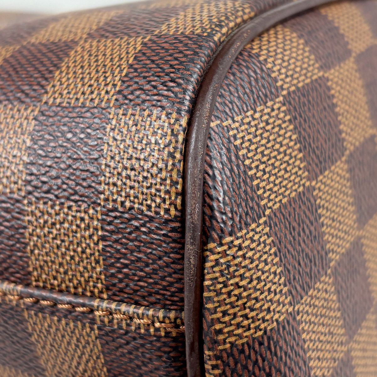 Louis Vuitton Riviera GM Boston Bag Damier Brown — view 3