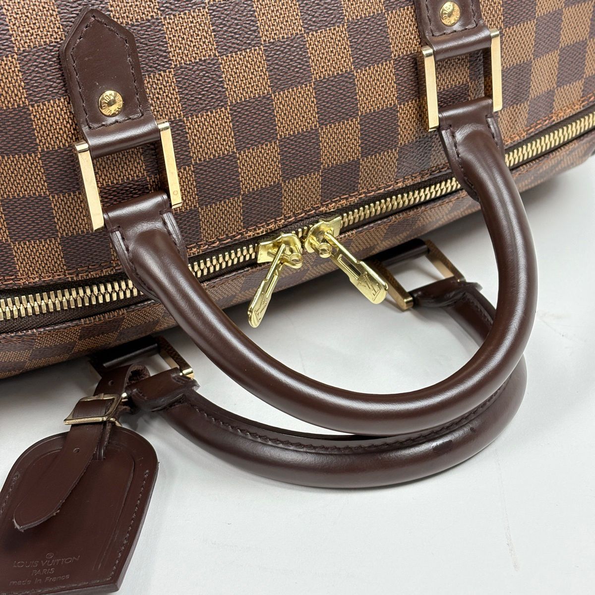 Louis Vuitton Riviera GM Boston Bag Damier Brown — view 6