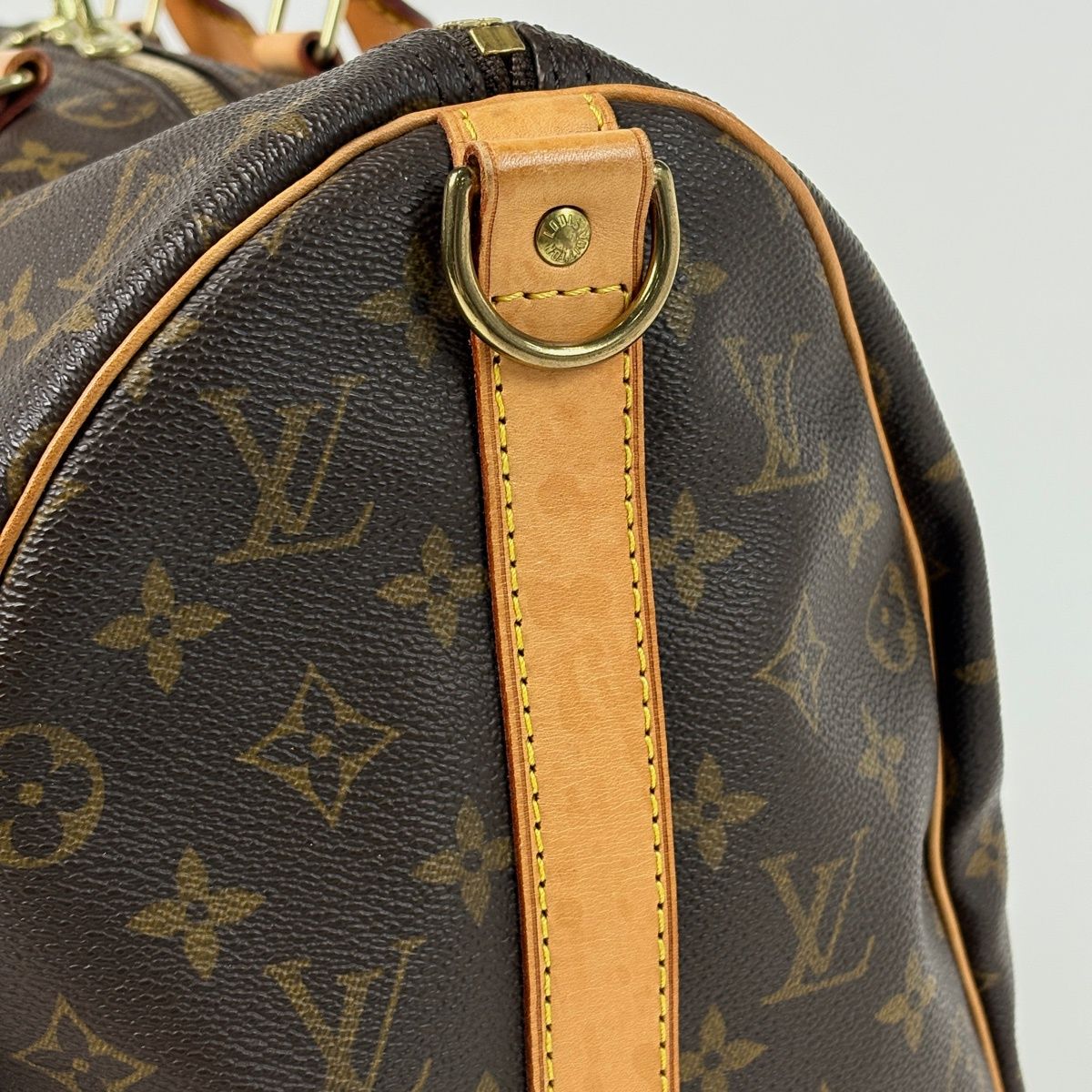 Louis Vuitton Keepall Bandouliere 45 2-Way Boston Bag Monogram Brown — view 4