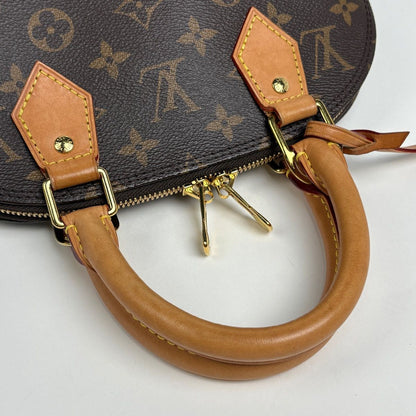 Louis Vuitton Alma BB Shoulder Bag 2-Way Monogram Brown — view 9