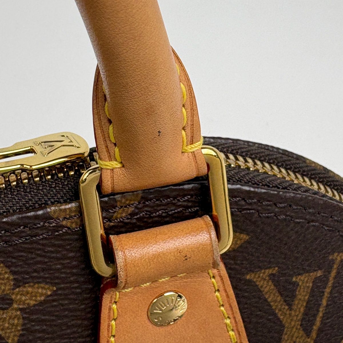 Louis Vuitton Alma BB Shoulder Bag 2-Way Monogram Brown — view 8