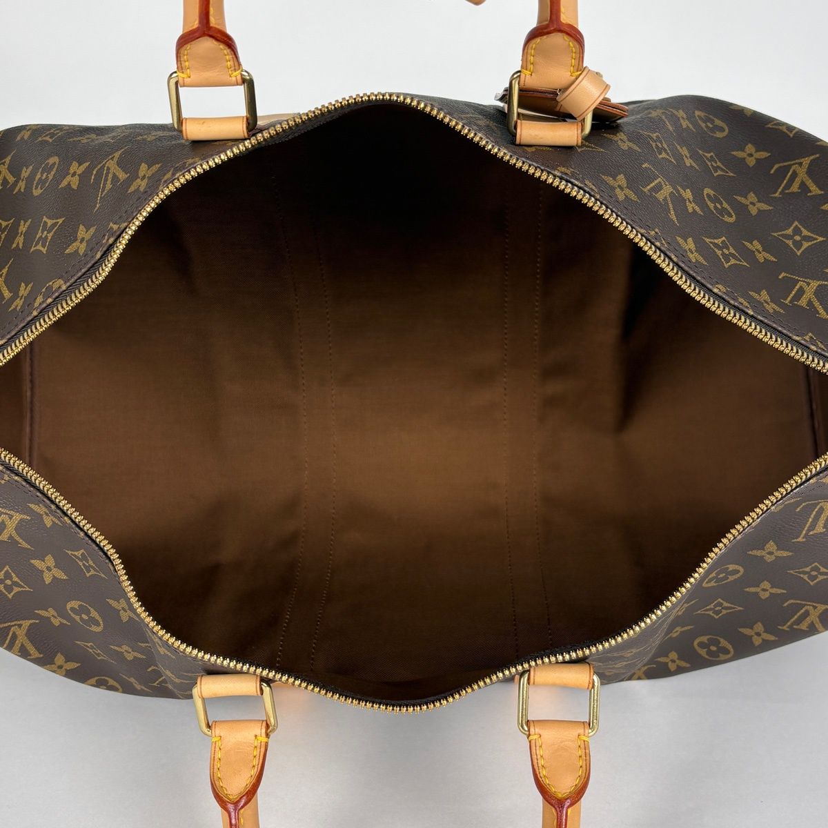 Louis Vuitton Keepall 50 Boston Bag Monogram Brown — view 8