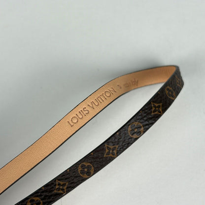 Louis Vuitton Vivienne Strap Bag Charm Monogram Leather Brown Pink — view 5