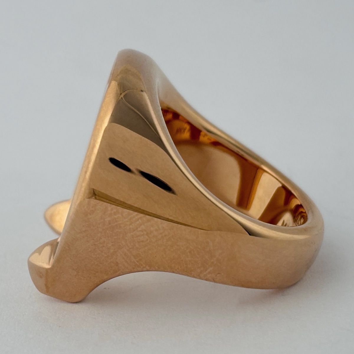 Hermes Joquette Ring Pink Gold Black — view 3