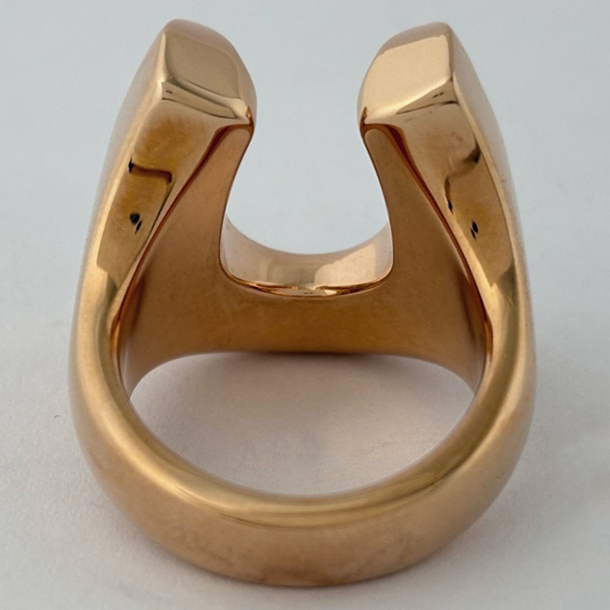 Hermes Joquette Ring Pink Gold Black — view 4