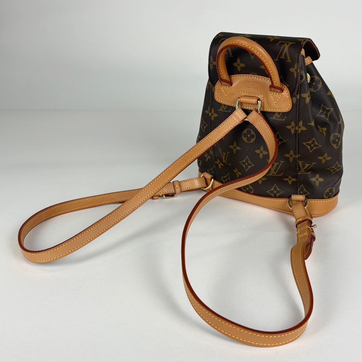 Louis Vuitton Mini Montsouris Backpack Monogram Brown — view 2