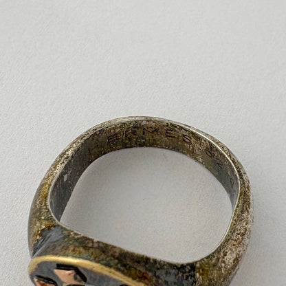 Hermes Horse Shoe Ring 925 Sterling Silver — view 6