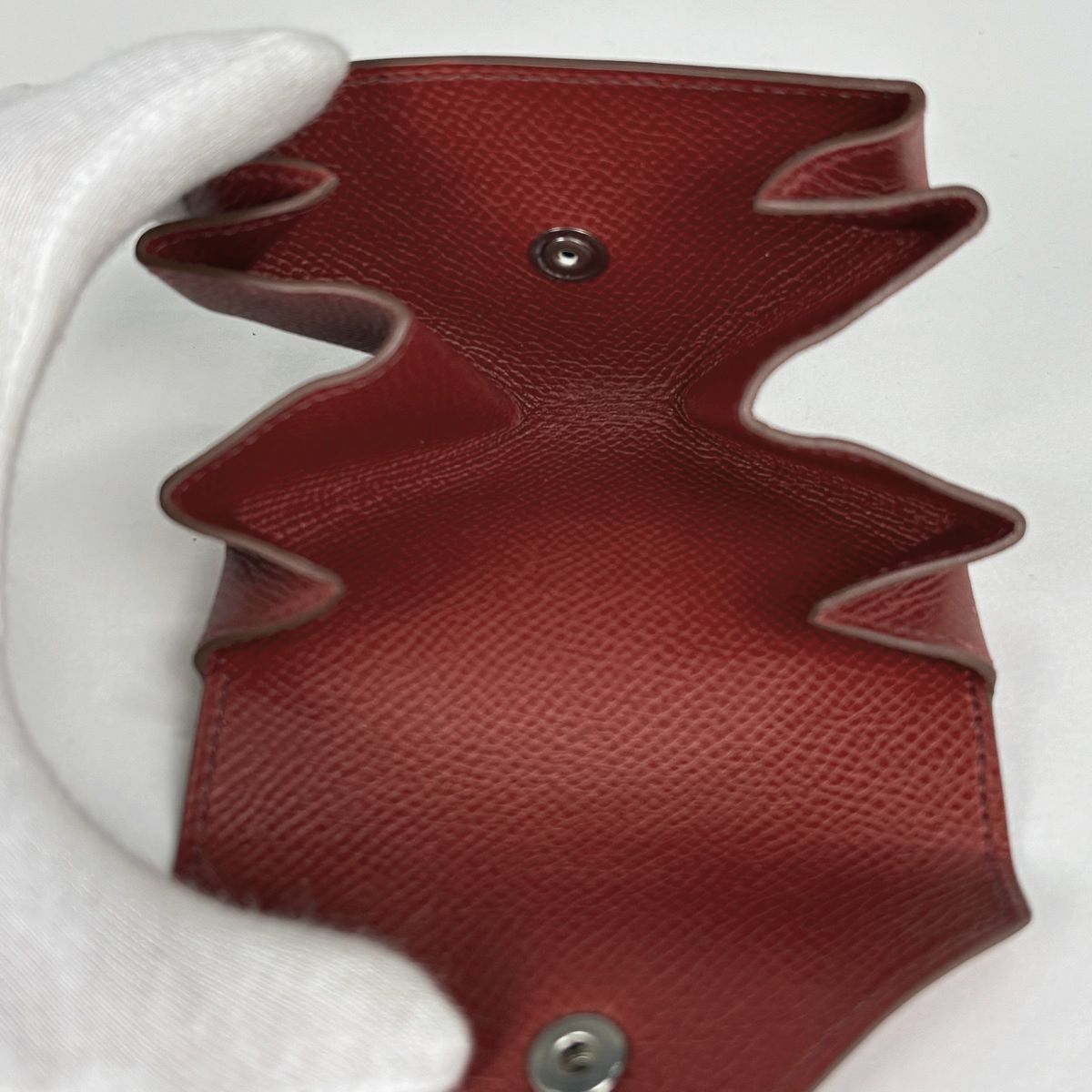Hermes Levain Quatre Coin Purse Veau Epsom — view 4