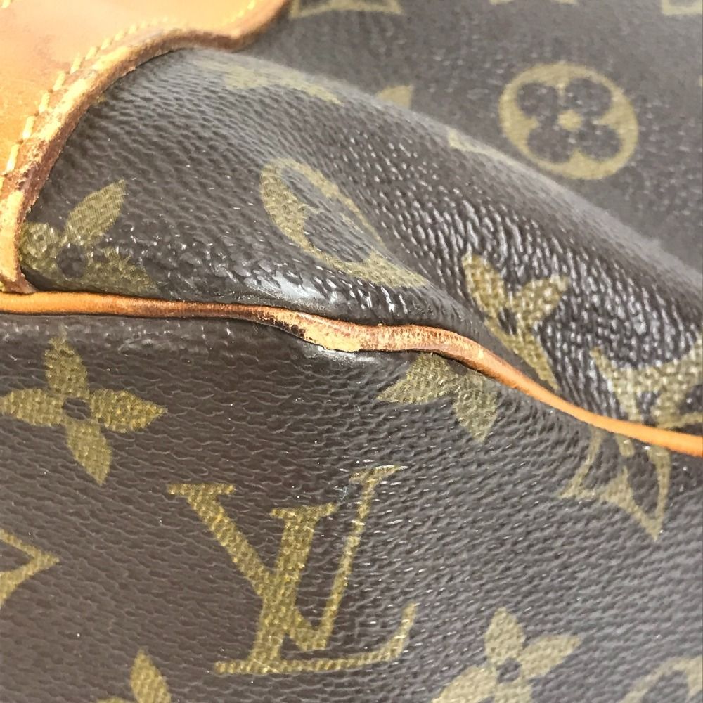 Louis Vuitton Shoulder Bag Sac Shopping Monogram Canvas Brown — view 6