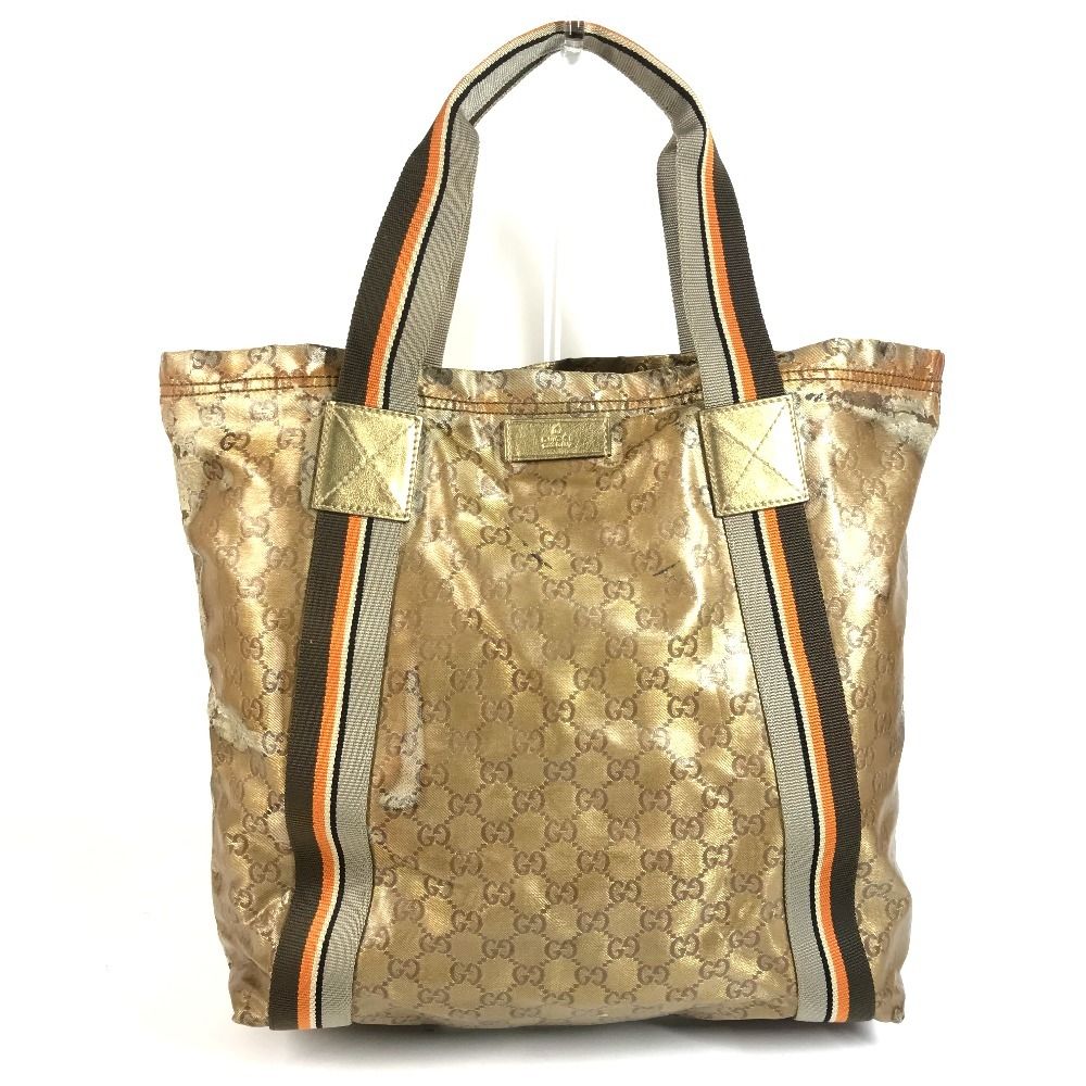 Gucci Tote Logo Gold