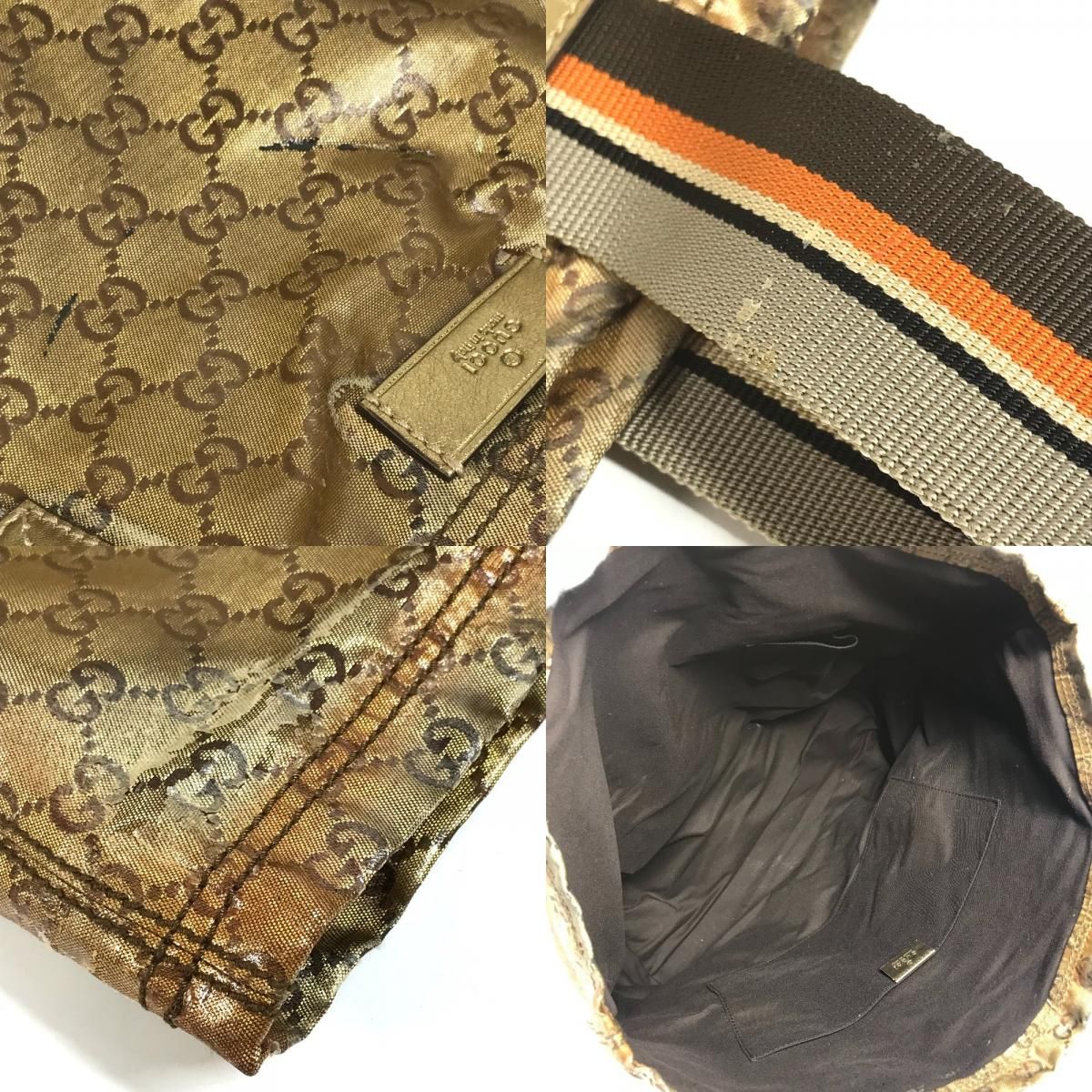 Gucci Tote Logo Gold — view 8