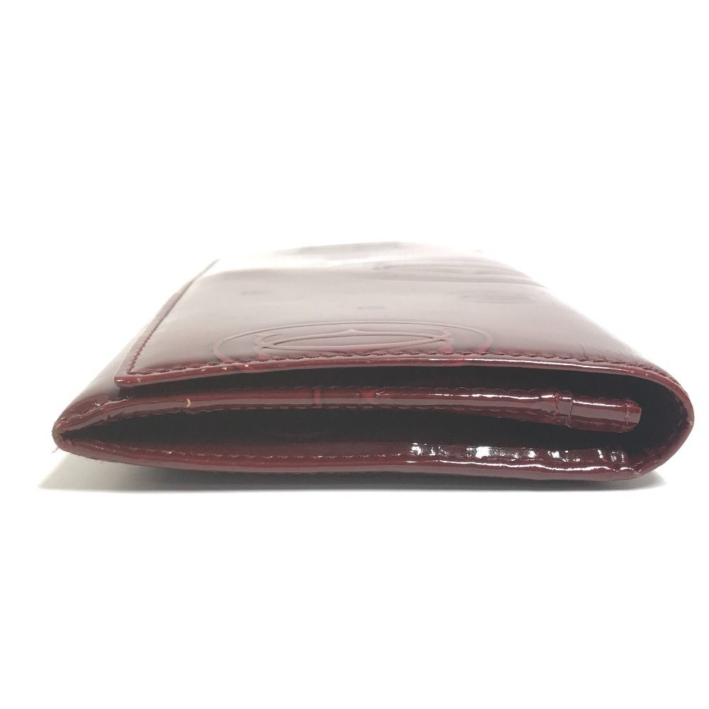 Cartier Wallet Happy Birthday Logo Patent Leather — view 3