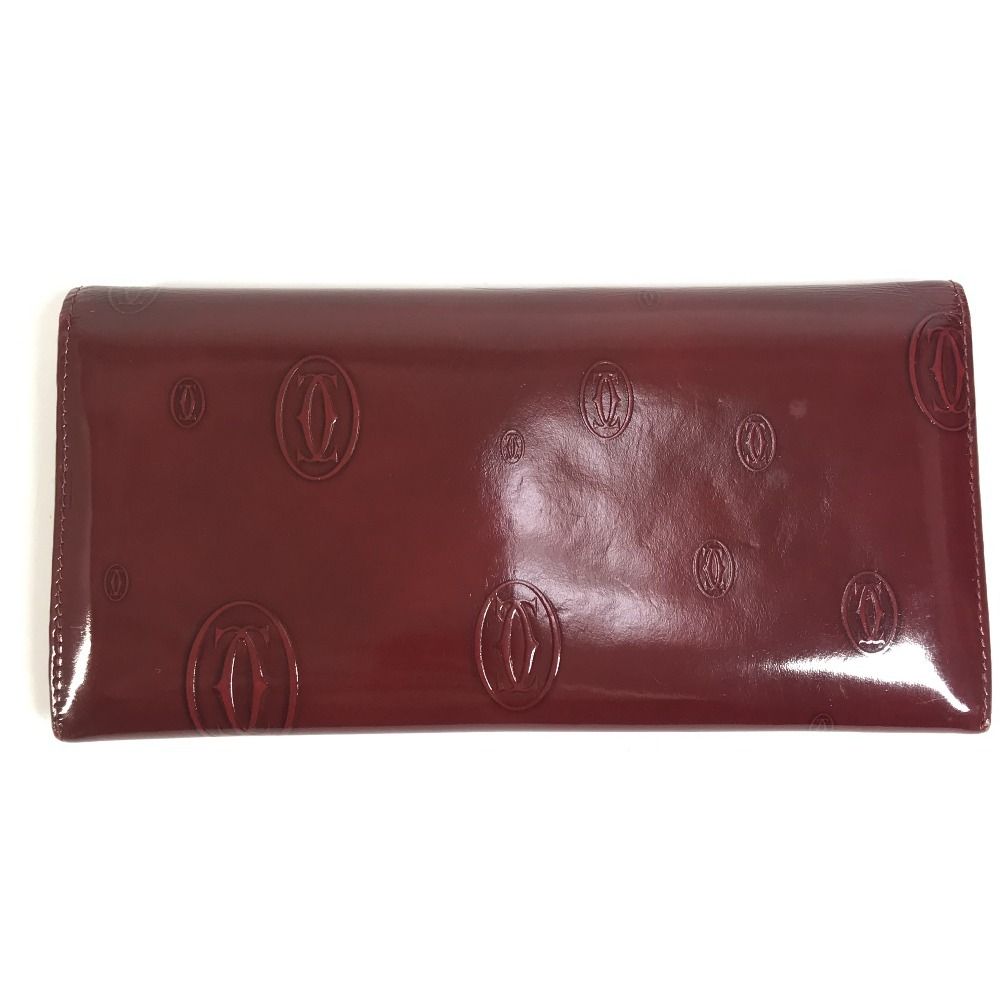 Cartier Wallet Happy Birthday Logo Patent Leather — view 2