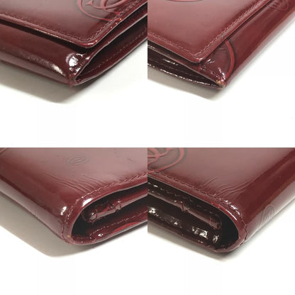 Cartier Wallet Happy Birthday Logo Patent Leather — view 7