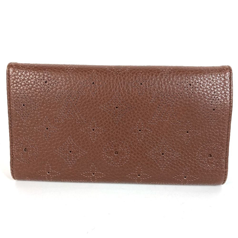 Louis Vuitton Wallet Portefeuille Amelia Monogram Mahina Brown — view 2